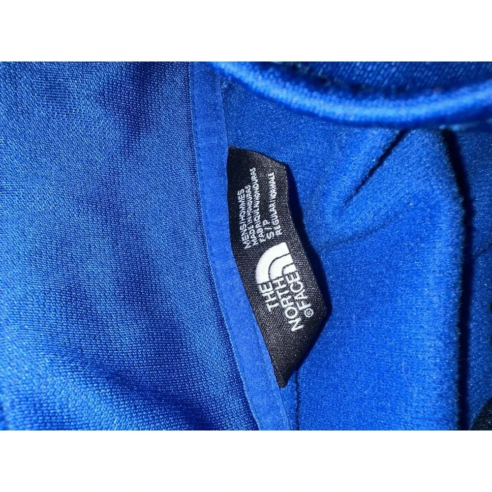 The North Face Men Full‎ Zip Jacket  Sz S Blue Outdoor Hiking